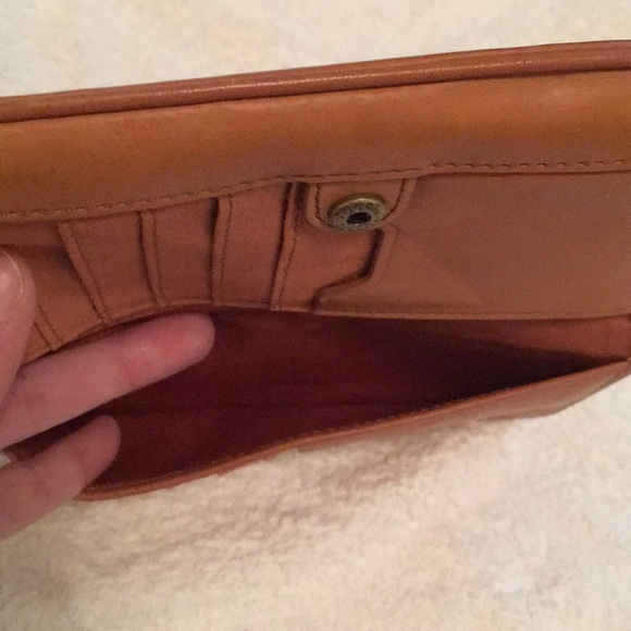 AUTHENTIC fossil leather and tweed wallet! - Picture 7 of 7